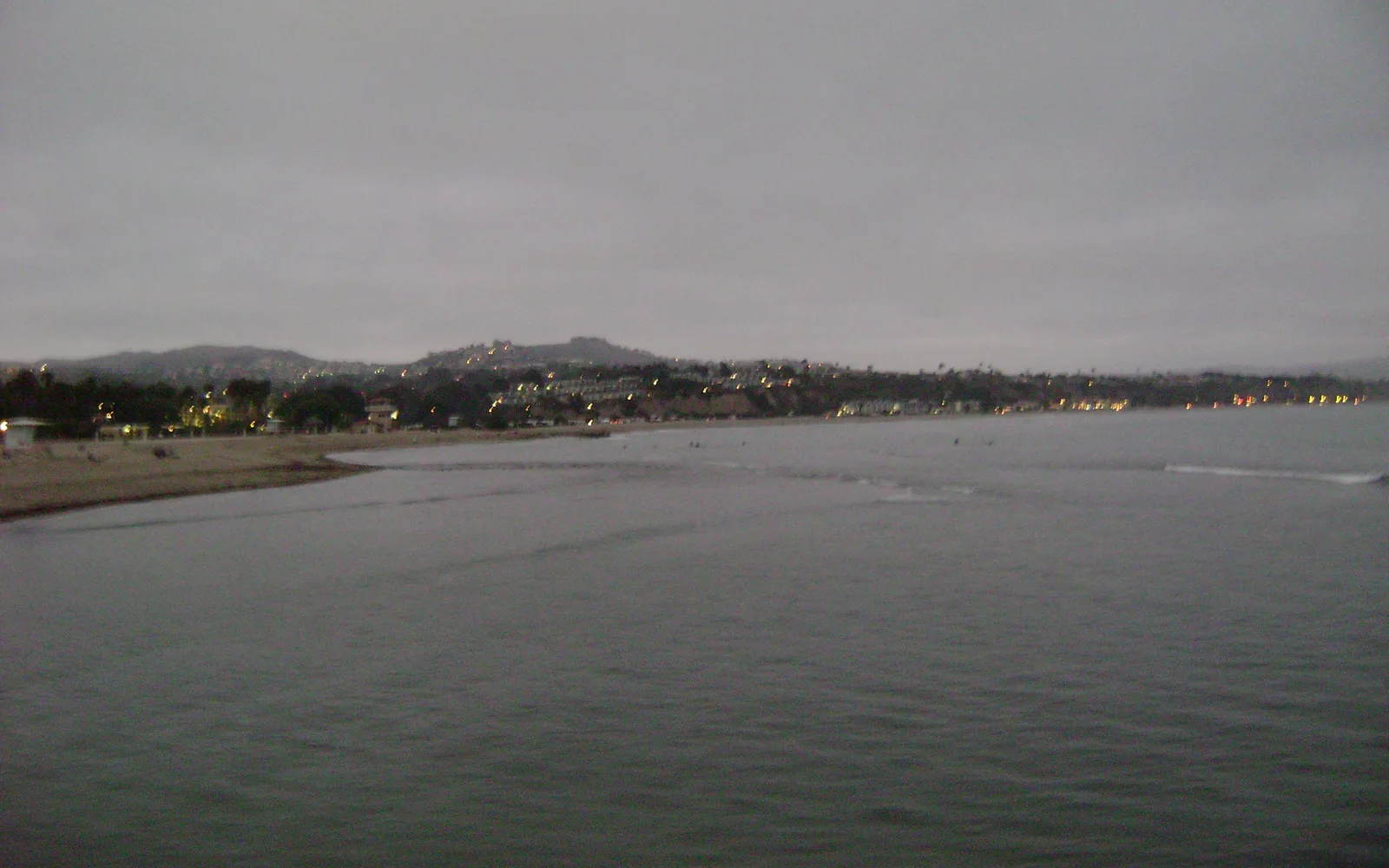 Doheny State Beach in Orange County, showing sandy beach and ocean waters